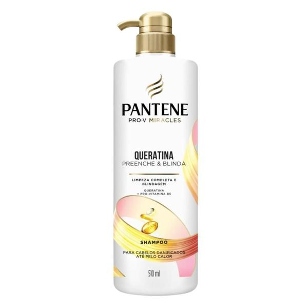 Imagem de Shampoo Pantene Pro-v Queratina 510ml