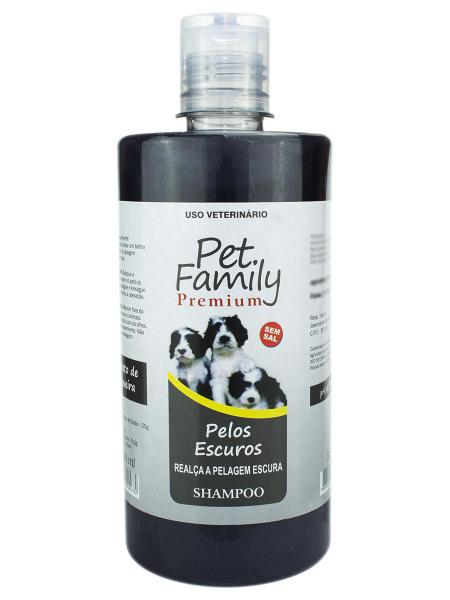 Imagem de Shampoo Para Cães E Gatos De Pelos Escuros Banho Pet 500Ml