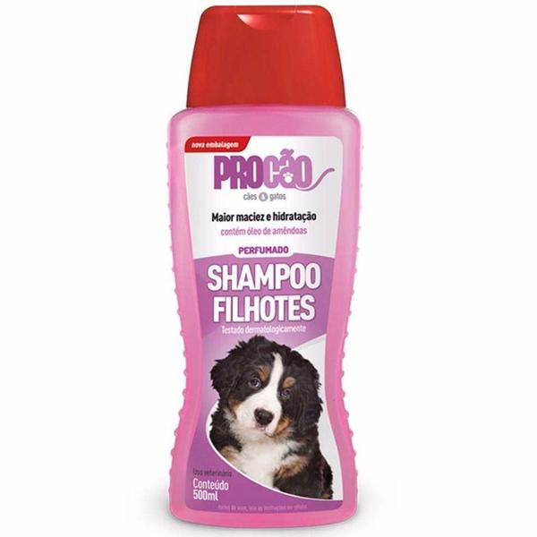 Imagem de Shampoo Perfumado Para Filhotes Procão Cães E Gatos 500ml