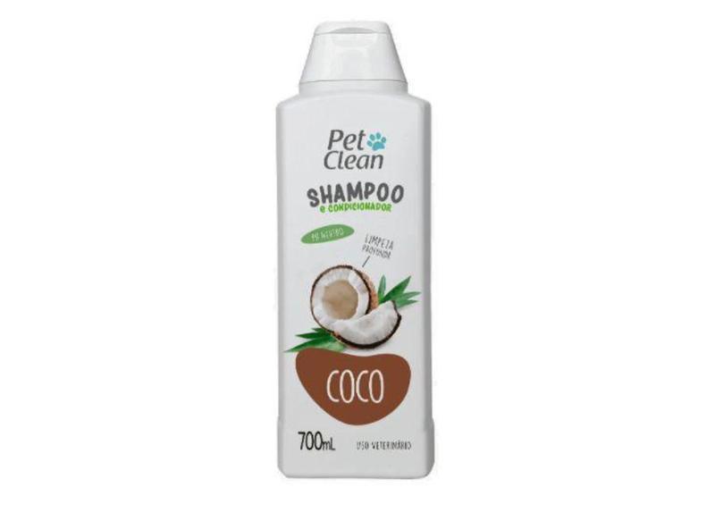 Imagem de Shampoo Pet Clean PetClean Coco Cães Cachorros Pet 700ml