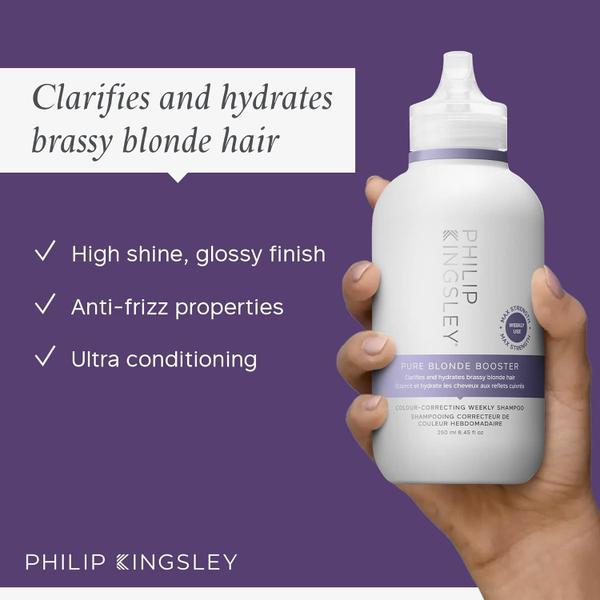 Imagem de Shampoo PHILIP KINGSLEY Pure Blonde Booster para correção de cor