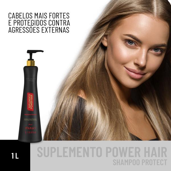 Imagem de Shampoo Protect Suplemento Power Hair - 1L