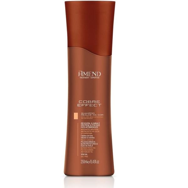 Imagem de Shampoo realce da cor cobre effect amend 250ml