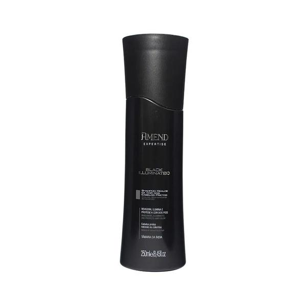 Imagem de Shampoo Realce da Cor Preto Black Illuminated 250ml Amend