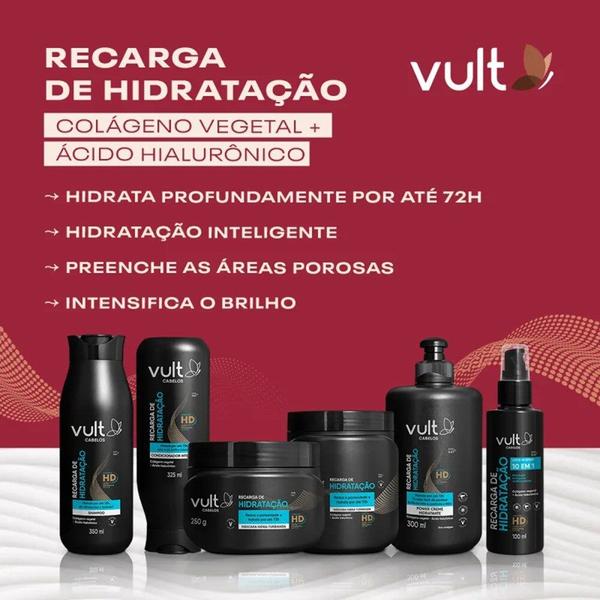 Imagem de Shampoo  Recarga de Hidratação Vult 350ml