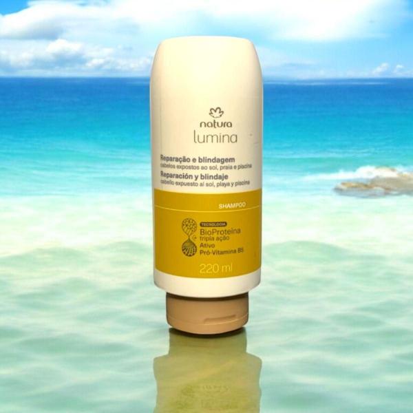 Imagem de Shampoo Reparação E Blindagem Do Sol Natura Lumina 220Ml