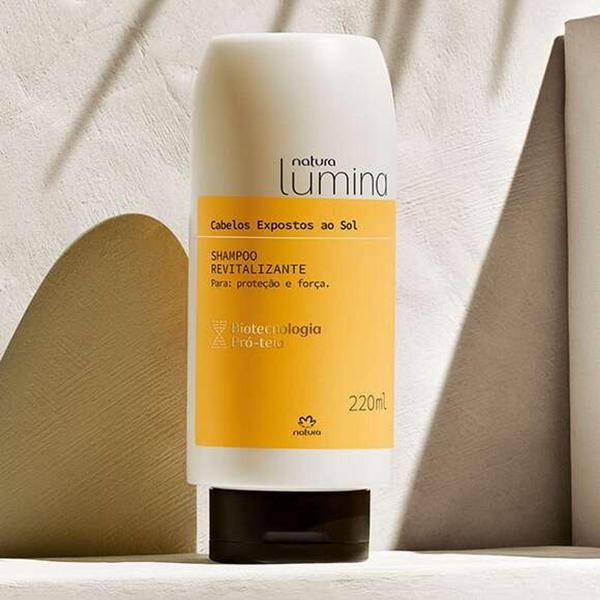 Imagem de Shampoo Revitalizante para Cabelos Expostos ao Sol Lumina - Natura