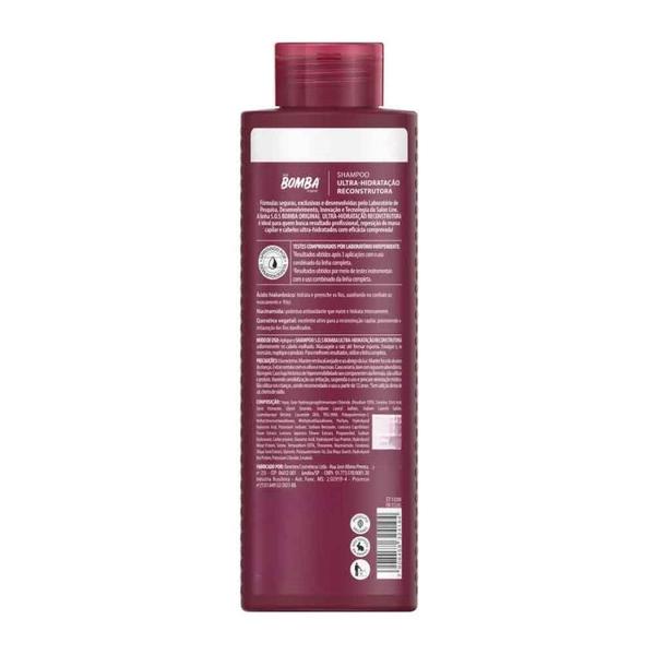 Imagem de Shampoo S.O.S Bomba Ultra-Hidratação 300ml - Salon Line