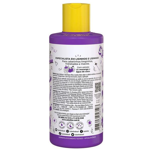 Imagem de Shampoo Salon Line Meu Lisinho Kids 300ml