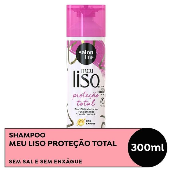 Imagem de Shampoo Salon Line Meu Liso Proteção Total 300ml