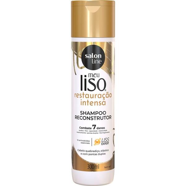 Imagem de Shampoo Salon Line Meu Liso Restauração Intensa 300Ml