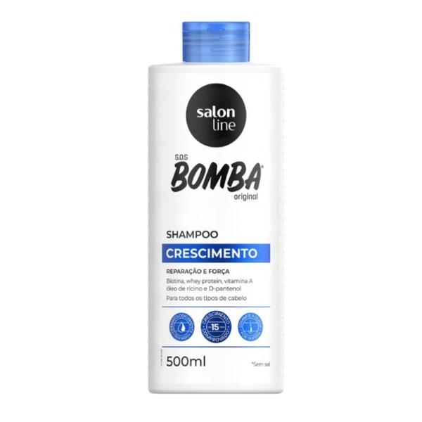 Imagem de Shampoo Salon Line Sos Bomba Crescimento 500ml