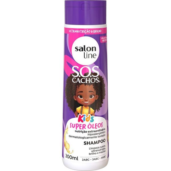 Imagem de Shampoo Salon Line SOS Cachos Kids Nutrição Em Ação 300ml