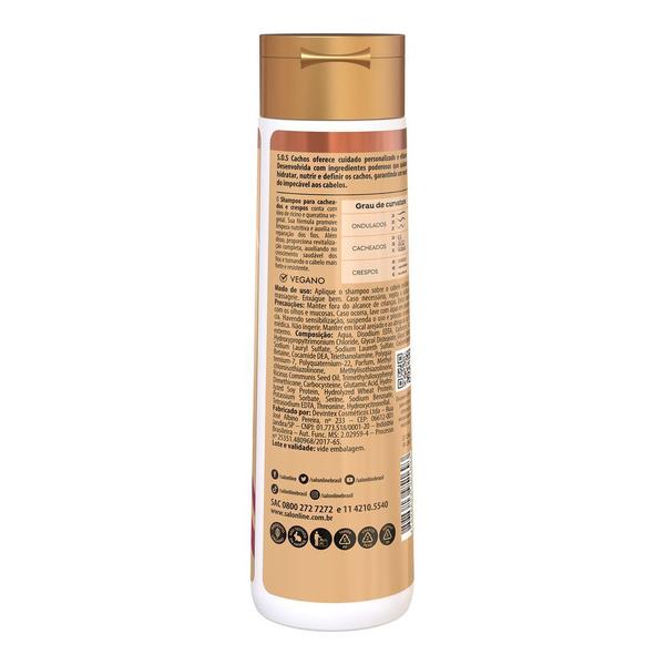 Imagem de Shampoo Salon Line SOS Cachos Rícino E Queratina 300ml