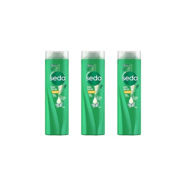 Imagem de Shampoo Seda 325Ml Cachos Definidos-Kit C/3Un