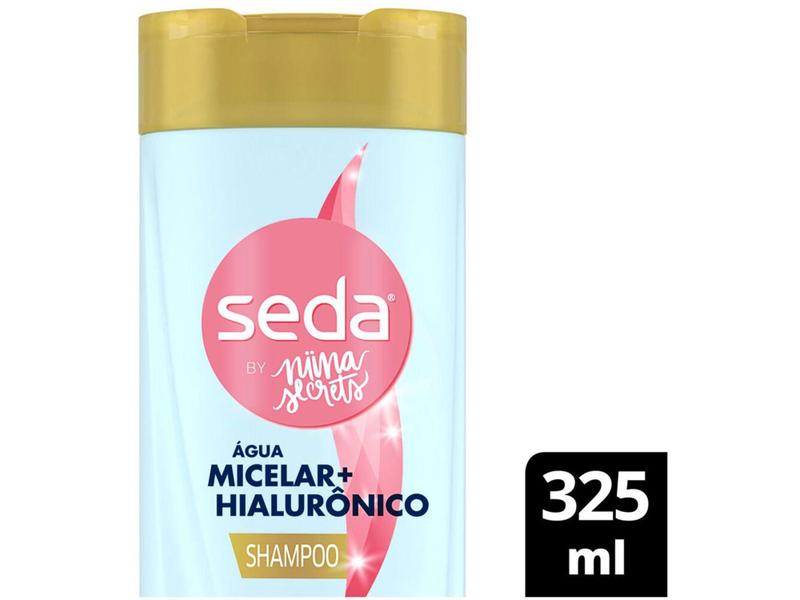 Imagem de Shampoo Seda by Niina Secrets - Água Micelar e Hialurônico 325ml