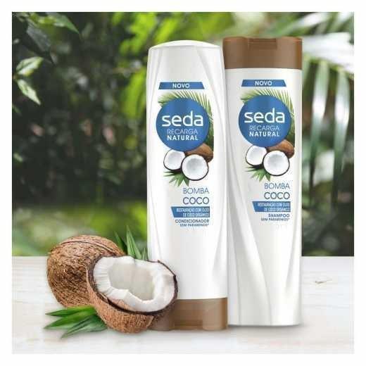 Imagem de Shampoo Seda - Recarga Natural Bomba Coco - 325 Ml