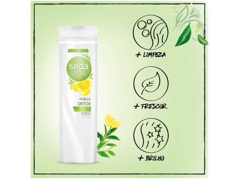 Imagem de Shampoo Seda Recarga Natural Pureza Detox - 325ml