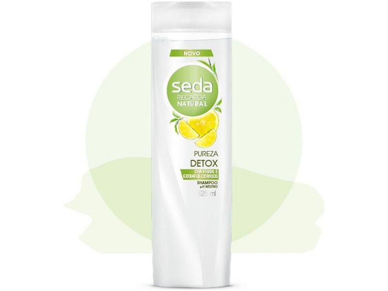 Imagem de Shampoo Seda Recarga Natural Pureza Detox - 325ml