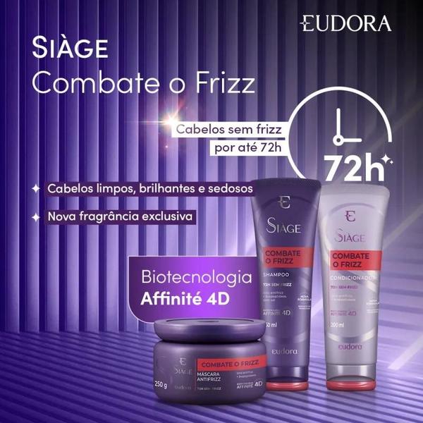 Imagem de Shampoo Siàge Combate o Frizz 250ml