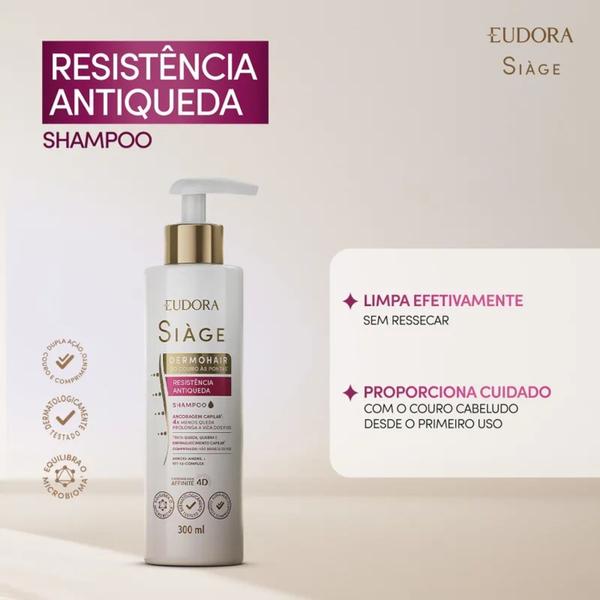 Imagem de Shampoo Siàge Dermo Hair Resistência Antiqueda 300ml