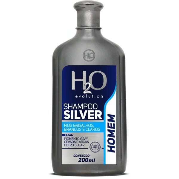 Imagem de Shampoo silver H2O homem 200ml