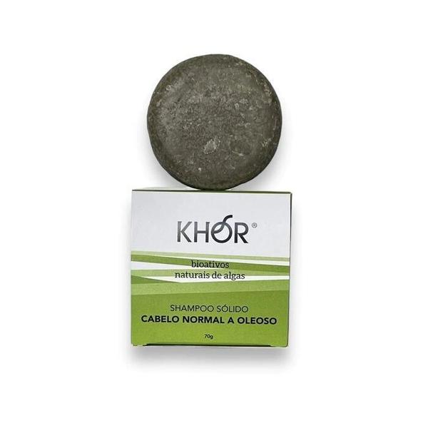 Imagem de Shampoo Sólido Cabelos Secos 80G Khor