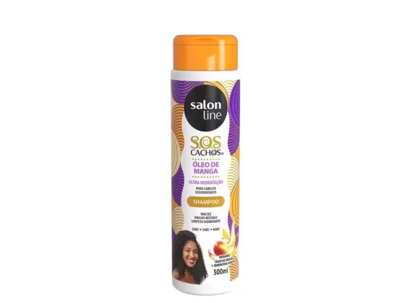 Imagem de Shampoo SOS Cachos Óleo de Manga Da Salon Line 300ml