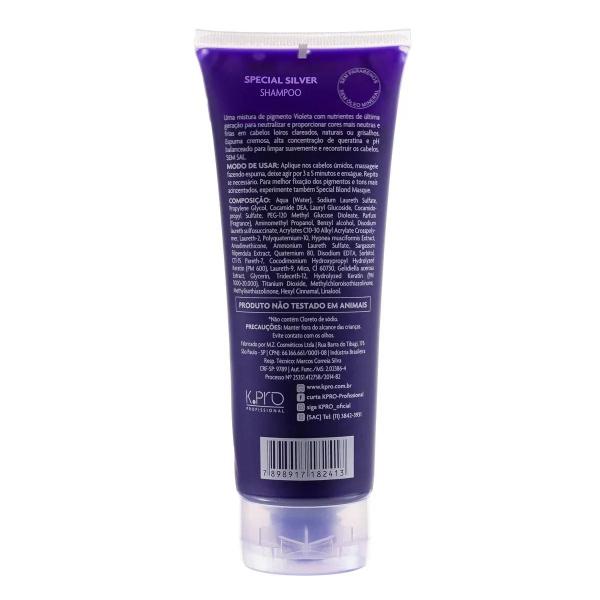 Imagem de Shampoo special silver 240ml - k.pro