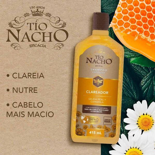 Imagem de Shampoo Tío Nacho Antiqueda Clareador 415ml