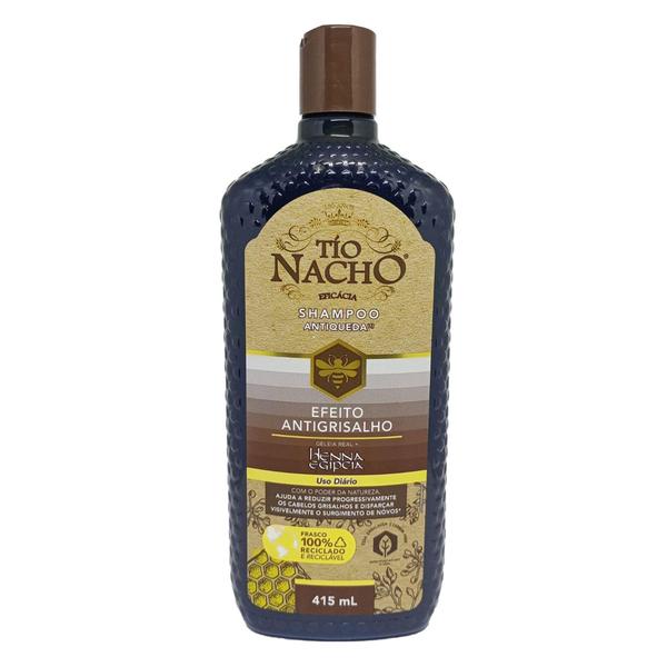 Imagem de Shampoo tio nacho antiqueda efeito antigrisalho 415ml