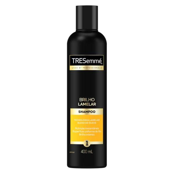 Imagem de Shampoo Tresemmé Brilho Lamelar 400ml - Gloss 7x brilho