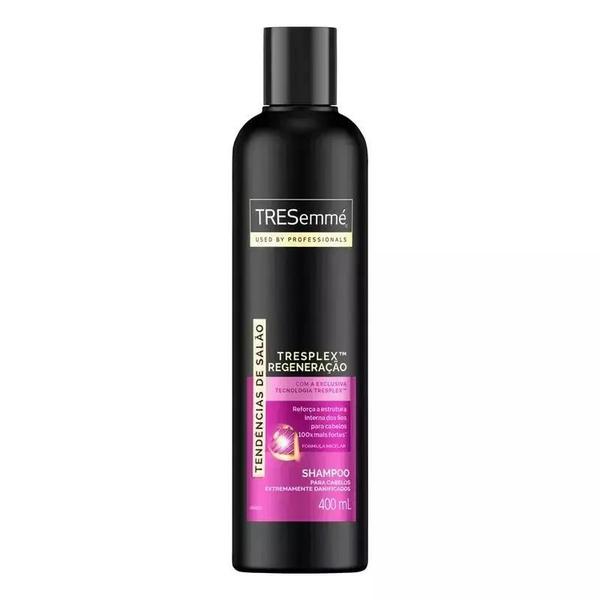 Imagem de Shampoo Tresemmé Tresplex Regeneração Tendências de Salão Frasco 400ml