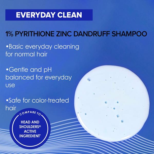 Imagem de Shampoo True+Real Classic Everyday Clean, anticaspa, 420 ml, 6 unidades