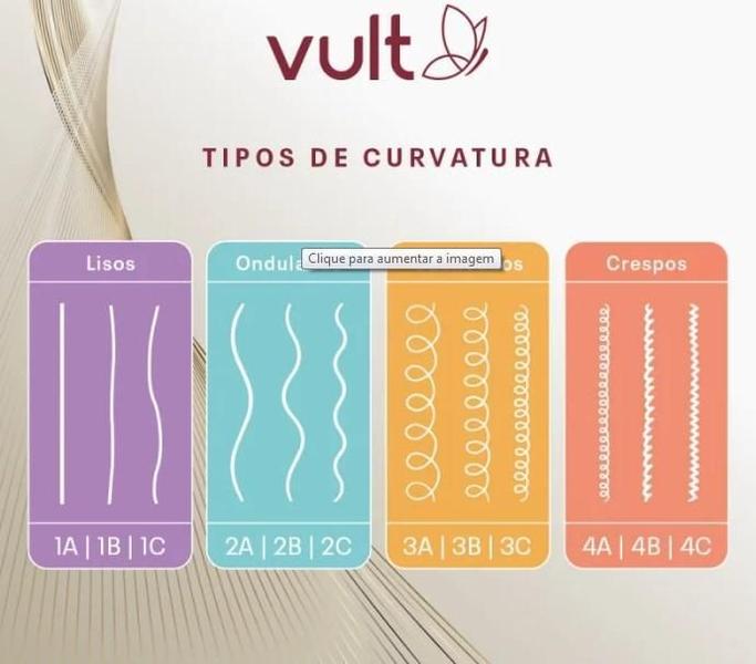 Imagem de Shampoo Vult Cabelos Crespos 4A A 4C 350Ml