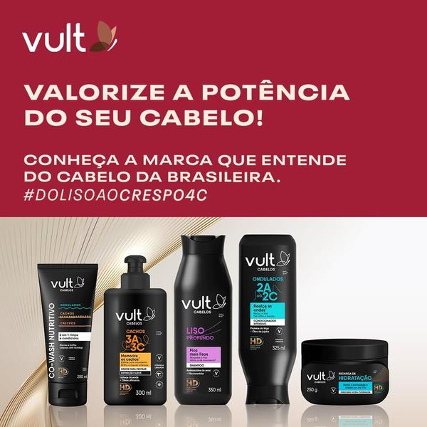 Imagem de Shampoo Vult Cabelos Liso Profundo 350ml