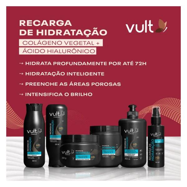 Imagem de Shampoo Vult Cabelos Recarga de Hidratação 350ml