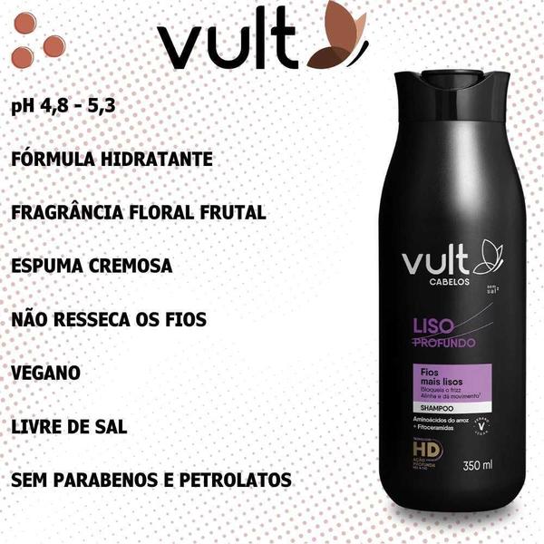 Imagem de Shampoo Vult Liso Profundo 350Ml