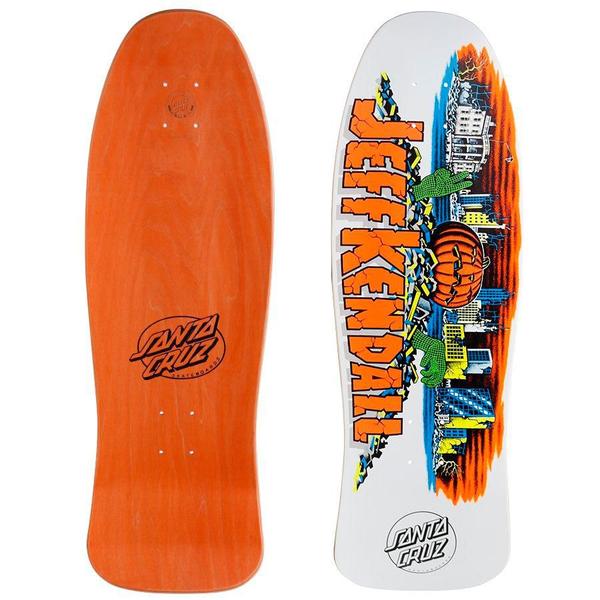 Imagem de Shape Santa Cruz Kendall Pumpkin Reissue Old School Branco/L