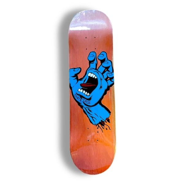 Imagem de Shape santa cruz maple  screaming hands 8.25 salmon