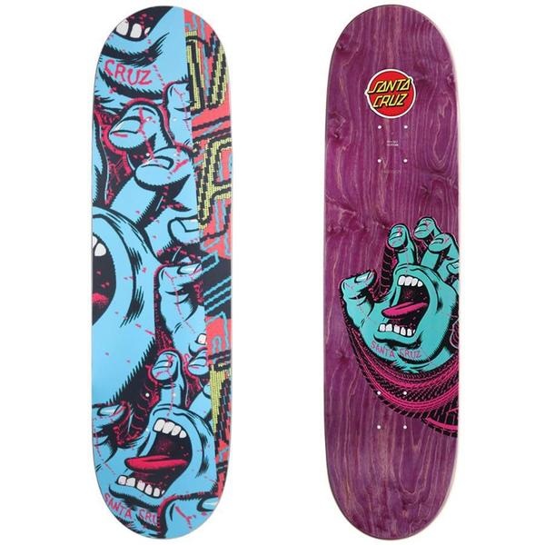 Imagem de Shape Santa Cruz No Pattern Hand Everslick Azul/Rosa