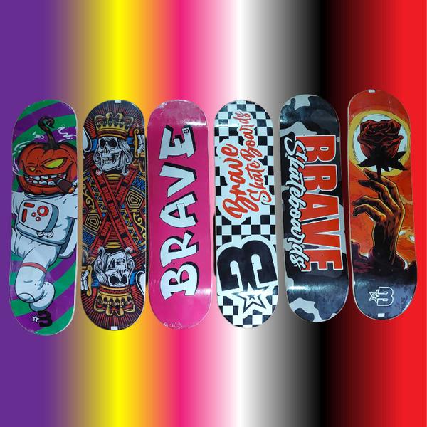 Imagem de Shape Skate BRAVE Street Maple