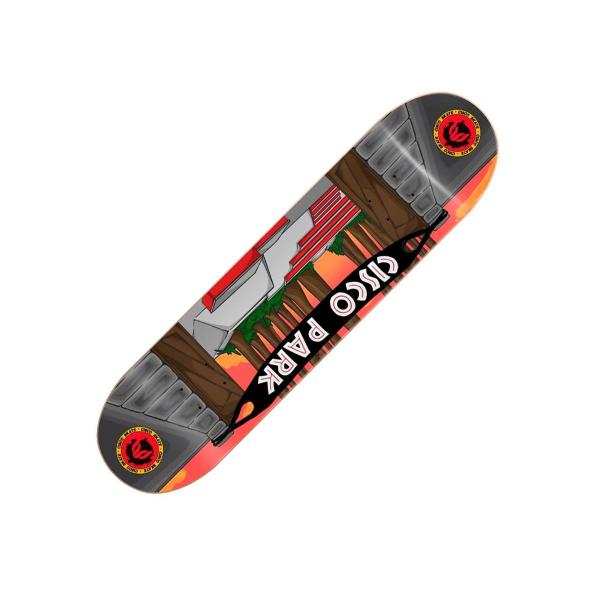 Imagem de Shape Skate Marfim Premium Cisco Jurassic Park 8.0