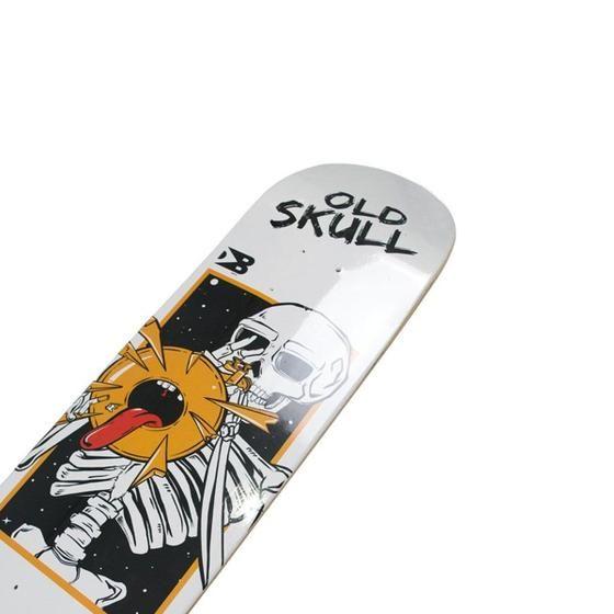 Imagem de Shape Skate Marfim Premium Cisco Old Skull Sax Soprano 8.0