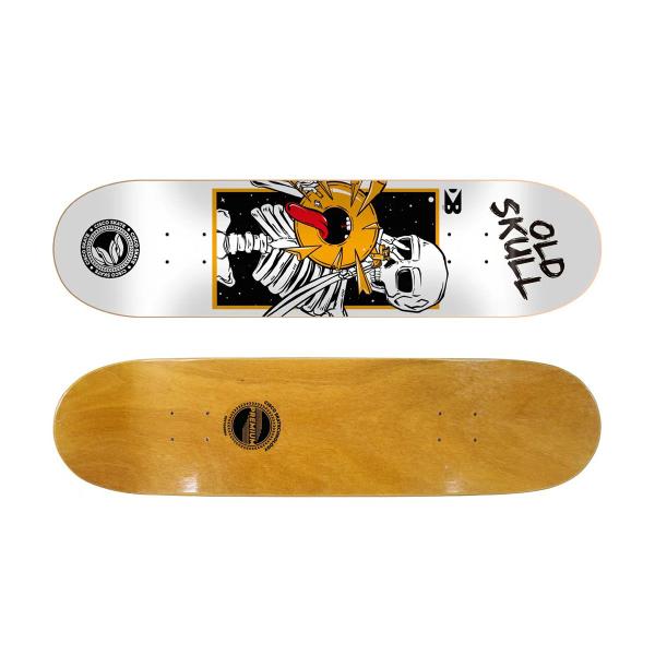 Imagem de Shape Skate Marfim Premium Cisco Old Skull Sax Soprano 8.0