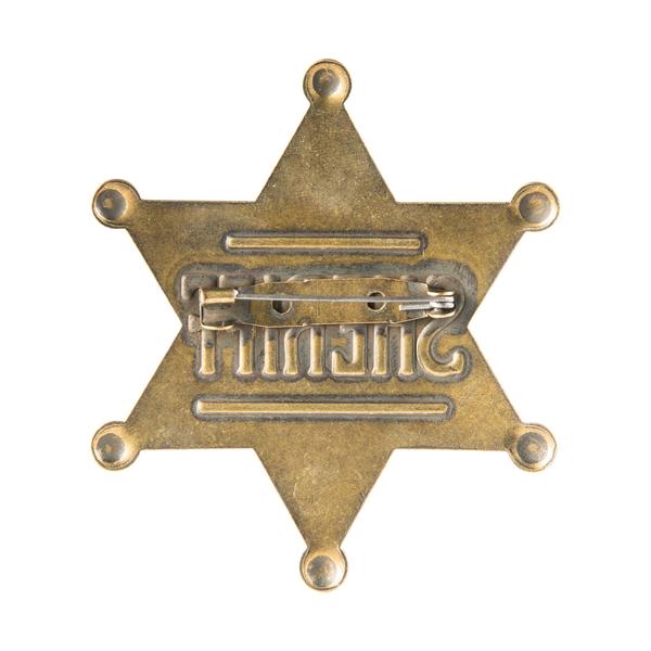 Imagem de Sheriff Badge Xanight Metal para crianças e adultos - Antique Go