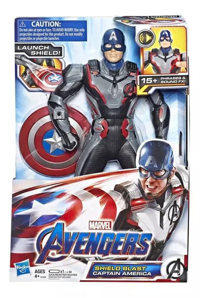 Shield Blast Capitão América Deluxe Avengers E3358 13764 - HASBRO Imagem de Shield Blast Capitão América Deluxe Avengers E3358 13764 - HASBRO