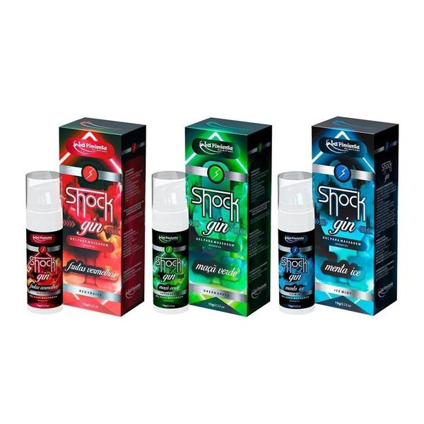 Imagem de Shock-gin gel de vibração excitante 15g airlles la pimienta