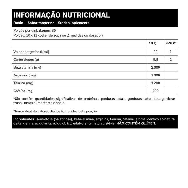 Shogun - Tangerina (300 G) - Stark Supplements Imagem de Shogun - Tangerina (300 G) - Stark Supplements