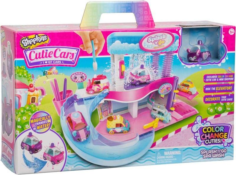 Imagem de Shopkins Cutie Cars Splash 'N' GO Spa Wash